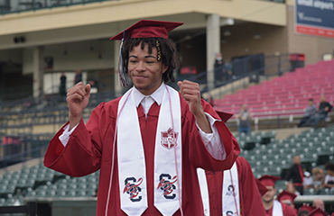  SCHS graduates celebrate their special day.